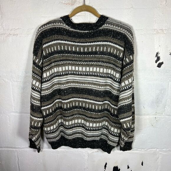 Vintage Striped Cardigan Sweater - Picture 2 of 6